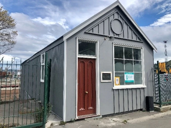 building of the old telegraph office in Lyttelton