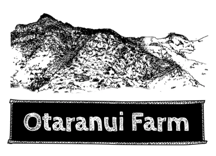 Black and white sketch of Otranui Farm