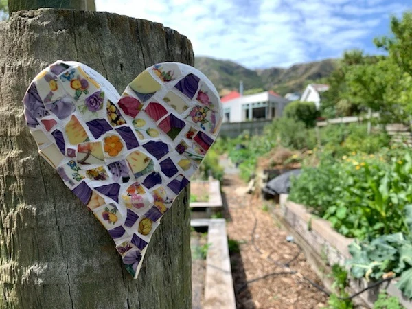 Lyttleton Community Garden Heart