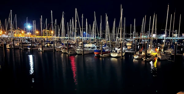 Lyttelton Marina at Night