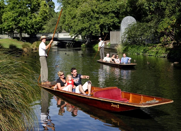 Punting on the Avon