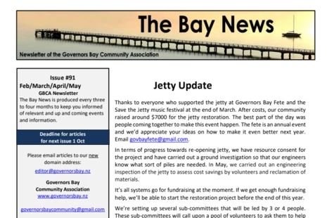 Governors Bay News