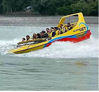 Alpine Jet Thrills Nose dive