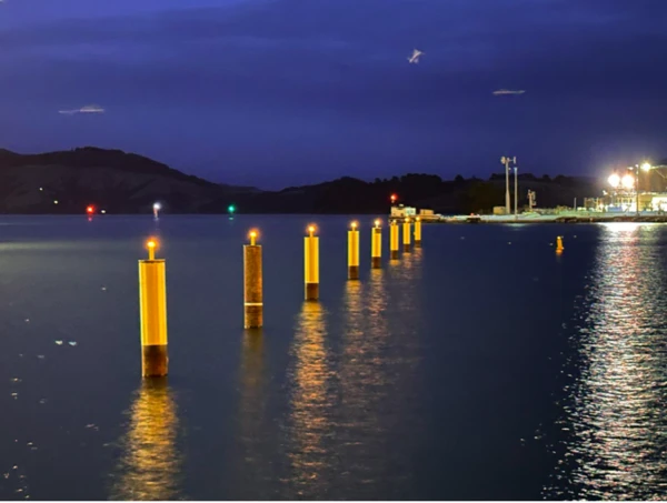 Te Ana Marina night time