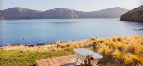 Bearded Poet - outdoor bath