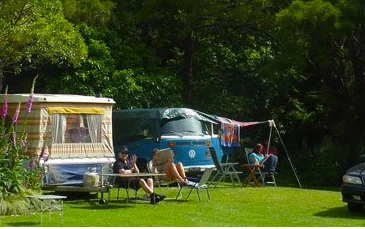 Little River Campsite - tents