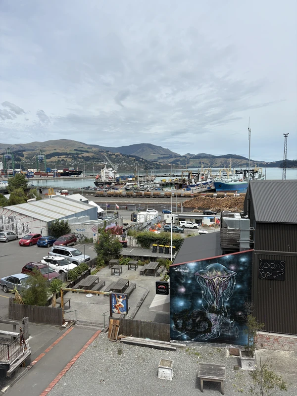 Loft On London - view out back window