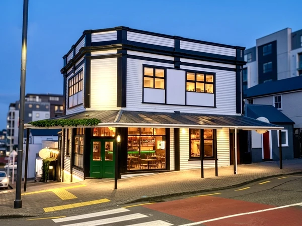 KungFu Chicken - External night