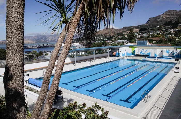 Lyttelton outdoor swimming pool