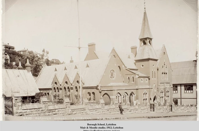 Lyttelton Borough School in Lyttelton 1912