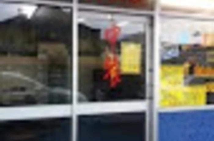 image of front window of the fish and chip shop in Lyttelton