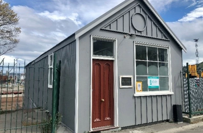 building of the old telegraph office in Lyttelton